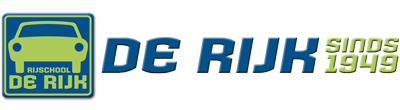 Rijschool de Rijk logo